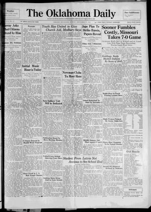 The Oklahoma Daily (Norman, Okla.), Vol. 16, No. 44, Ed. 1 Sunday, November 15, 1931