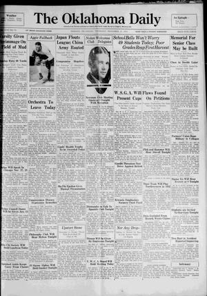 The Oklahoma Daily (Norman, Okla.), Vol. 16, No. 47, Ed. 1 Thursday, November 19, 1931