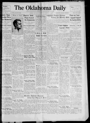 The Oklahoma Daily (Norman, Okla.), Vol. 16, No. 63, Ed. 1 Wednesday, December 16, 1931