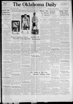 The Oklahoma Daily (Norman, Okla.), Vol. 16, No. 69, Ed. 1 Saturday, January 9, 1932