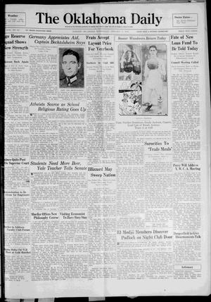 The Oklahoma Daily (Norman, Okla.), Vol. 16, No. 72, Ed. 1 Wednesday, January 13, 1932