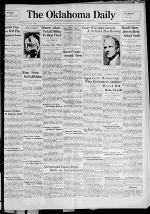 The Oklahoma Daily (Norman, Okla.), Vol. 16, No. 74, Ed. 1 Friday, January 15, 1932