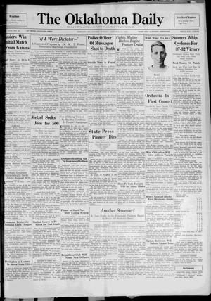 The Oklahoma Daily (Norman, Okla.), Vol. 16, No. 76, Ed. 1 Sunday, January 17, 1932
