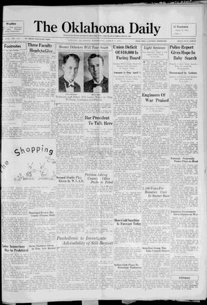 The Oklahoma Daily (Norman, Okla.), Vol. 16, No. 110, Ed. 1 Wednesday, March 9, 1932