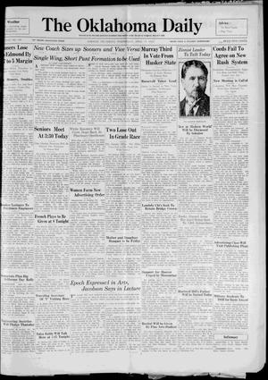 The Oklahoma Daily (Norman, Okla.), Vol. 16, No. 128, Ed. 1 Wednesday, April 13, 1932