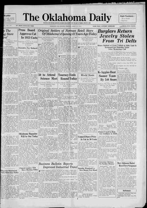 The Oklahoma Daily (Norman, Okla.), Vol. 16, No. 134, Ed. 1 Friday, April 22, 1932