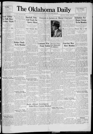 The Oklahoma Daily (Norman, Okla.), Vol. 16, No. 148, Ed. 1 Sunday, May 8, 1932