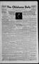 Newspaper: The Oklahoma Daily (Norman, Okla.), Vol. 17, No. 199, Ed. 1 Thursday,…