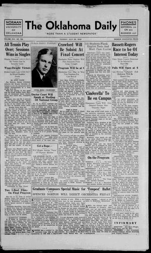 The Oklahoma Daily (Norman, Okla.), Vol. 17, No. 122, Ed. 1 Tuesday, July 26, 1932