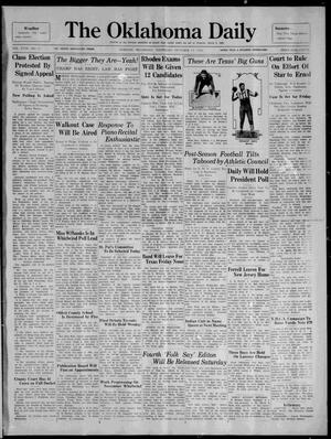 The Oklahoma Daily (Norman, Okla.), Vol. 18, No. 27, Ed. 1 Thursday, October 13, 1932