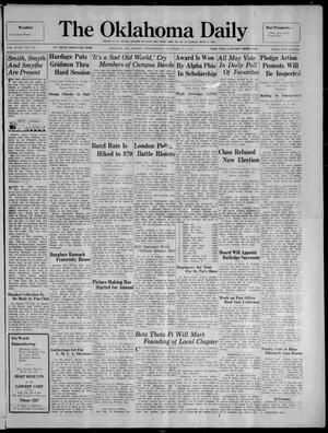 The Oklahoma Daily (Norman, Okla.), Vol. 18, No. 32, Ed. 1 Wednesday, October 19, 1932