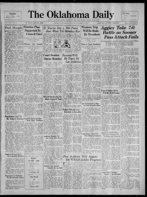 The Oklahoma Daily (Norman, Okla.), Vol. 18, No. 42, Ed. 1 Sunday, October 30, 1932