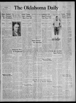 The Oklahoma Daily (Norman, Okla.), Vol. 18, No. 46, Ed. 1 Friday, November 4, 1932