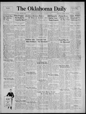 The Oklahoma Daily (Norman, Okla.), Vol. 18, No. 51, Ed. 1 Friday, November 11, 1932