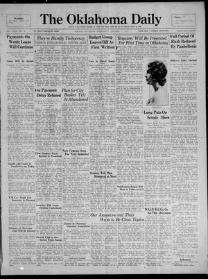 The Oklahoma Daily (Norman, Okla.), Vol. 18, No. 88, Ed. 1 Wednesday, January 11, 1933