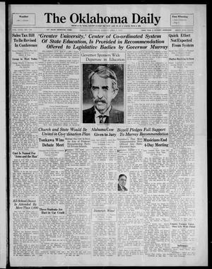 The Oklahoma Daily (Norman, Okla.), Vol. 18, No. 158, Ed. 1 Sunday, April 9, 1933