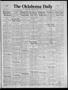 Newspaper: The Oklahoma Daily (Norman, Okla.), Vol. 18, No. 160, Ed. 1 Wednesday…