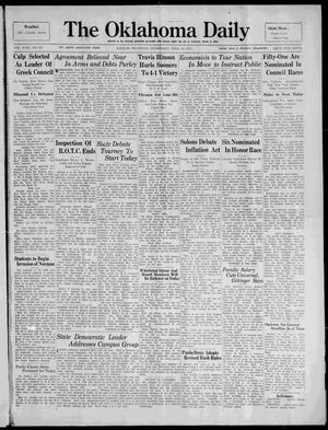The Oklahoma Daily (Norman, Okla.), Vol. 18, No. 167, Ed. 1 Wednesday, April 26, 1933