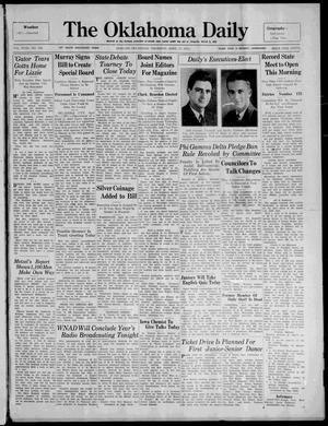 The Oklahoma Daily (Norman, Okla.), Vol. 18, No. 168, Ed. 1 Thursday, April 27, 1933