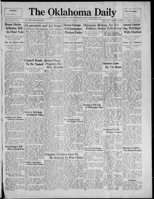 The Oklahoma Daily (Norman, Okla.), Vol. 18, No. 174, Ed. 1 Thursday, May 4, 1933