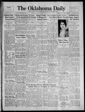 The Oklahoma Daily (Norman, Okla.), Vol. 18, No. 185, Ed. 1 Wednesday, May 17, 1933
