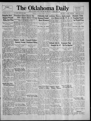 The Oklahoma Daily (Norman, Okla.), Vol. 18, No. 187, Ed. 1 Friday, May 19, 1933