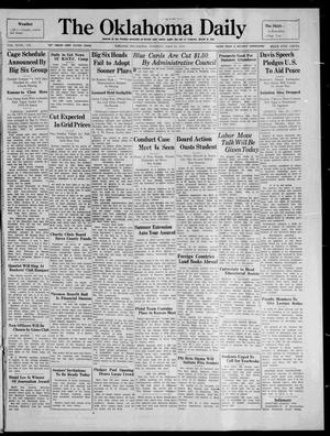 The Oklahoma Daily (Norman, Okla.), Vol. 18, No. 190, Ed. 1 Tuesday, May 23, 1933