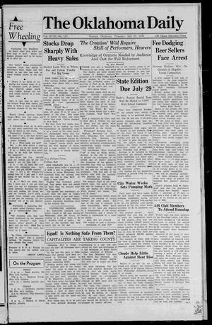 The Oklahoma Daily (Norman, Okla.), Vol. 18, No. 221, Ed. 1 Thursday, July 20, 1933