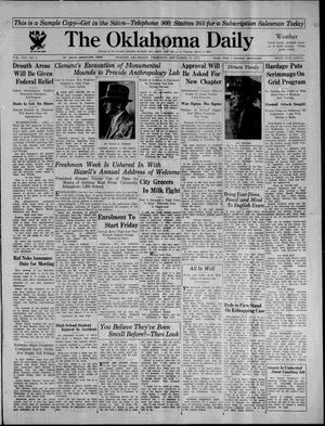 The Oklahoma Daily (Norman, Okla.), Ed. 1 Thursday, September 14, 1933