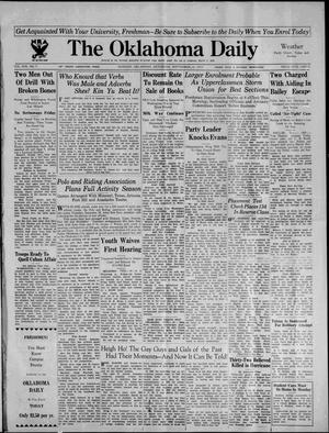 The Oklahoma Daily (Norman, Okla.), Ed. 1 Saturday, September 16, 1933