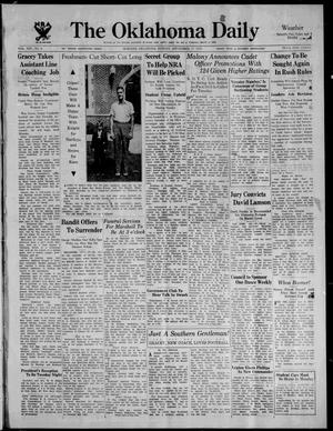 The Oklahoma Daily (Norman, Okla.), Ed. 1 Sunday, September 17, 1933