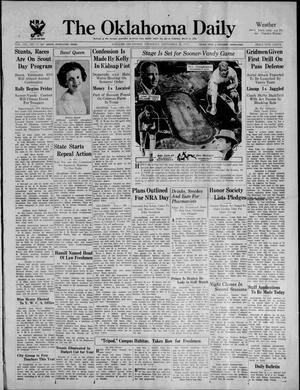 The Oklahoma Daily (Norman, Okla.), Ed. 1 Thursday, September 28, 1933