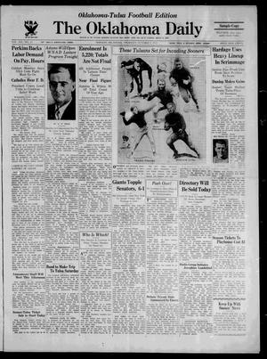 The Oklahoma Daily (Norman, Okla.), Ed. 1 Thursday, October 5, 1933