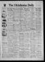 Thumbnail image of item number 1 in: 'The Oklahoma Daily (Norman, Okla.), Ed. 1 Friday, October 6, 1933'.