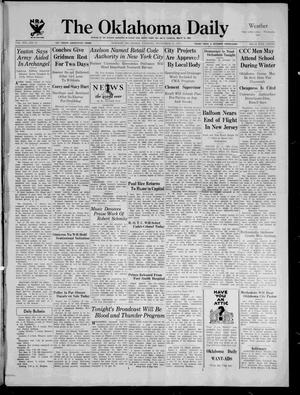 The Oklahoma Daily (Norman, Okla.), Ed. 1 Tuesday, November 21, 1933