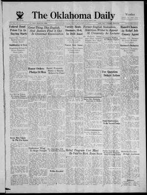 The Oklahoma Daily (Norman, Okla.), Ed. 1 Friday, November 24, 1933
