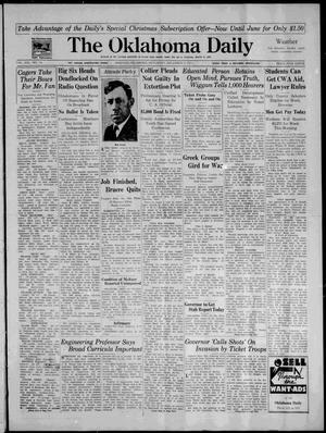 The Oklahoma Daily (Norman, Okla.), Ed. 1 Saturday, December 9, 1933