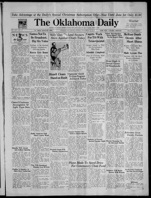 The Oklahoma Daily (Norman, Okla.), Ed. 1 Sunday, December 10, 1933
