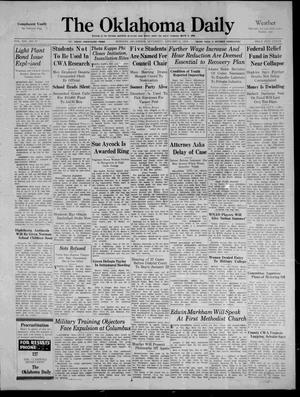 Primary view of object titled 'The Oklahoma Daily (Norman, Okla.), Ed. 1 Saturday, January 6, 1934'.