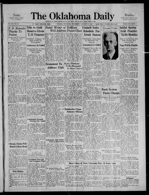 The Oklahoma Daily (Norman, Okla.), Ed. 1 Wednesday, January 31, 1934