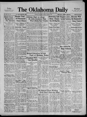 The Oklahoma Daily (Norman, Okla.), Ed. 1 Friday, March 9, 1934