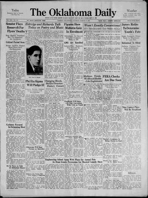 The Oklahoma Daily (Norman, Okla.), Ed. 1 Saturday, March 10, 1934