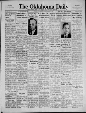 The Oklahoma Daily (Norman, Okla.), Ed. 1 Tuesday, March 20, 1934
