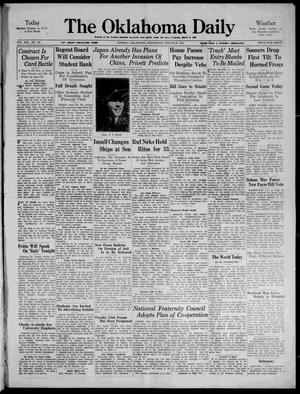 The Oklahoma Daily (Norman, Okla.), Ed. 1 Wednesday, March 28, 1934