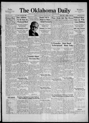 The Oklahoma Daily (Norman, Okla.), Ed. 1 Thursday, April 5, 1934