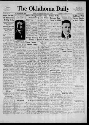The Oklahoma Daily (Norman, Okla.), Ed. 1 Thursday, April 12, 1934