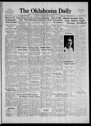 The Oklahoma Daily (Norman, Okla.), Ed. 1 Thursday, April 19, 1934