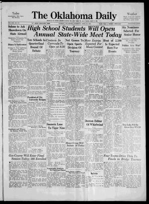 The Oklahoma Daily (Norman, Okla.), Ed. 1 Thursday, April 26, 1934
