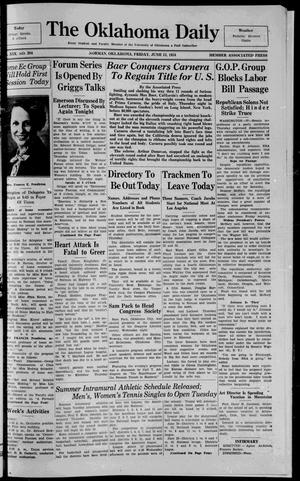 The Oklahoma Daily (Norman, Okla.), Ed. 1 Friday, June 15, 1934