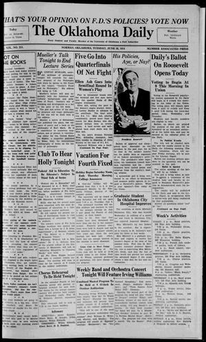The Oklahoma Daily (Norman, Okla.), Ed. 1 Tuesday, June 26, 1934